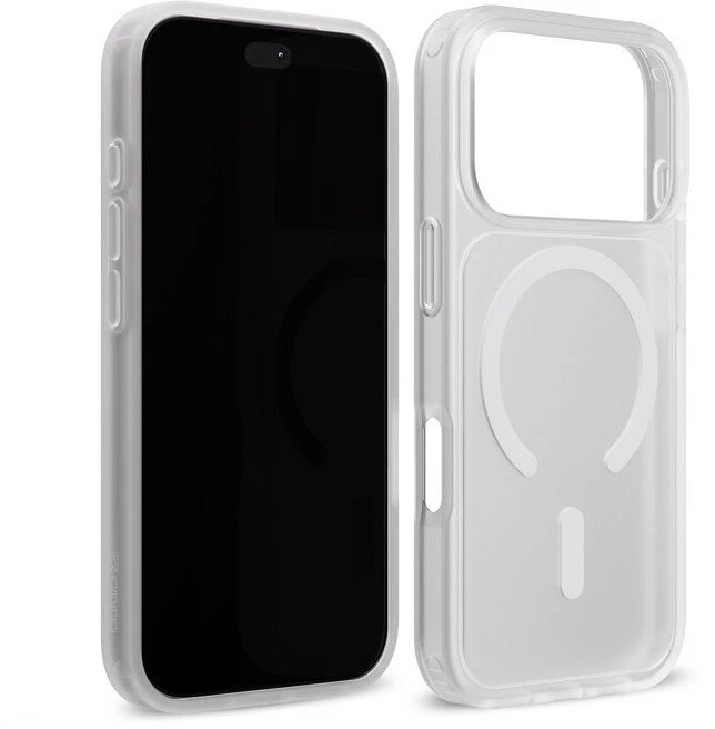 Crong Baltas „MagSafe“ dėklas iPhone 18 Pro Max / 17 Pro Max