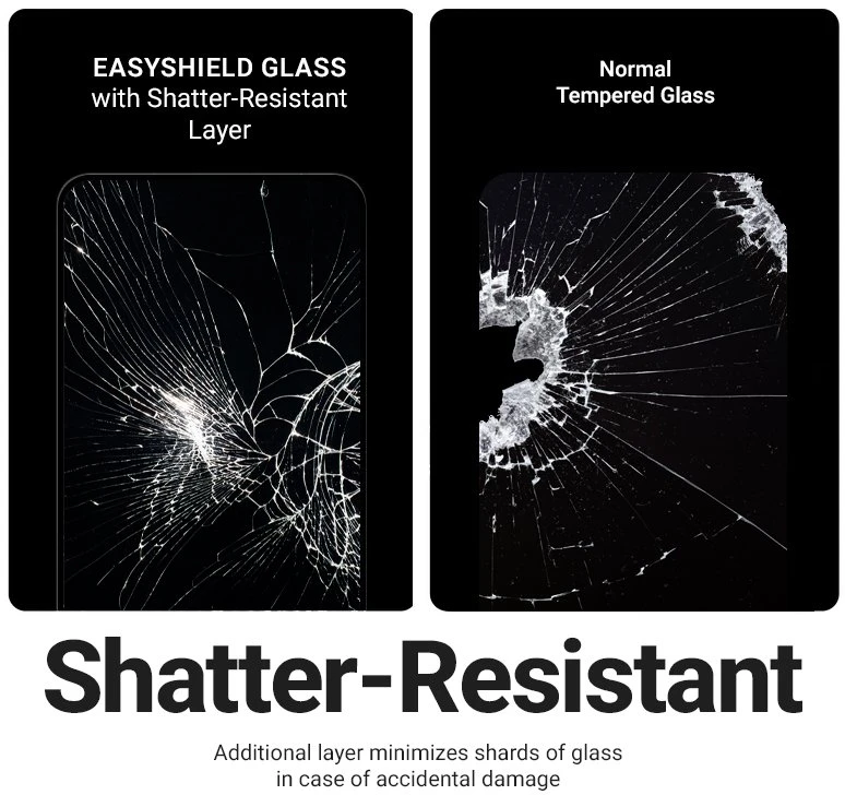 Crong EasyShield 2 vnt. – Apsauginis stiklas skirtas iPhone 16e / iPhone 14 / iPhone 13 / iPhone 13 Pro (2 pieces)