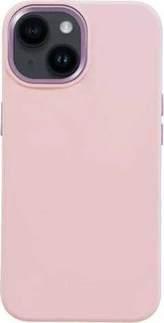 Crong Color Cover LUX Magnetic - Dėklas iPhone 15 Plus MagSafe (rožinė)