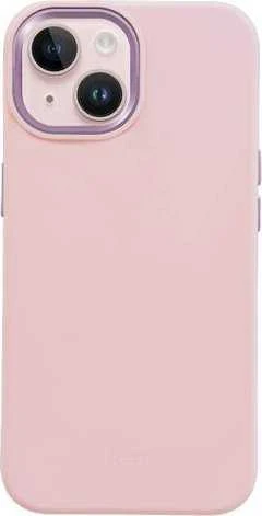 Crong Color Cover LUX Magnetic - Dėklas iPhone 15 Plus MagSafe (rožinė)