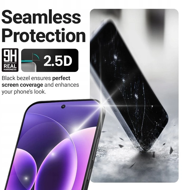 Crong Grūdintas stiklas Crong 3D Armour Glass Lite do OnePlus 15