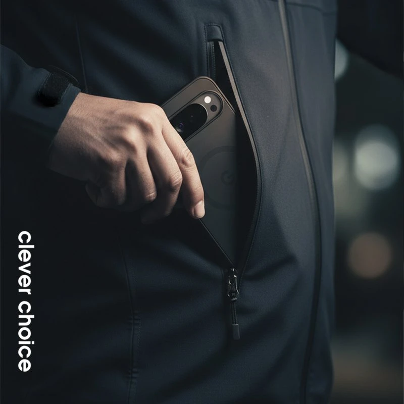Dėklas Crong Hybrid Matte Magnetic Google Pixel 10 Pro, juodas