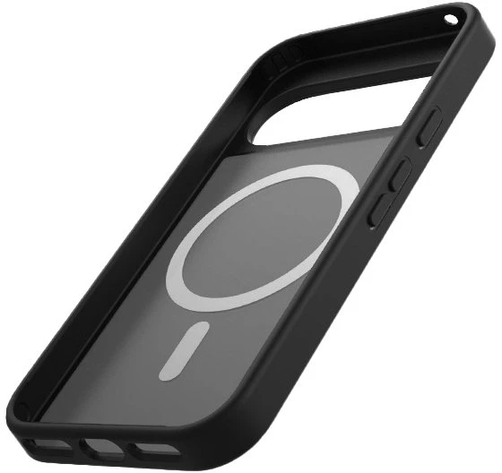 Dėklas Crong Hybrid Matte Magnetic Google Pixel 10 Pro, juodas