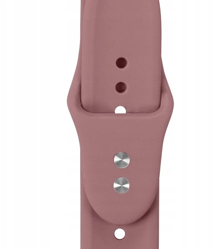 Crong Liquid – „Apple Watch“ 38/40/41/42 mm dirželis (purvinos rožinės spalvos)