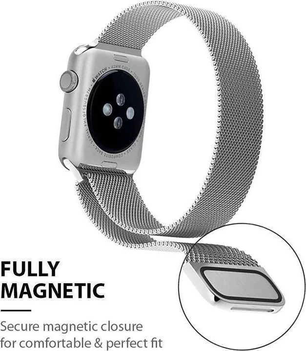 Išmaniojo laikrodžio Apple 1/2/3/4/5/6/SE metalinis dirželis, 38/40mm