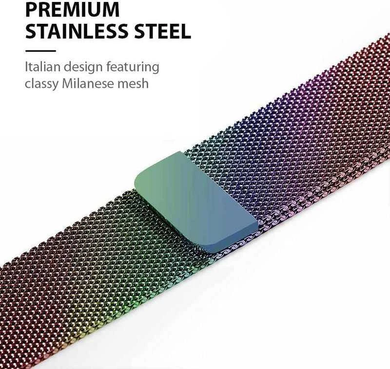 Išmaniojo laikrodžio Apple 1/2/3/4/5/6/SE metalinis dirželis, 38/40mm