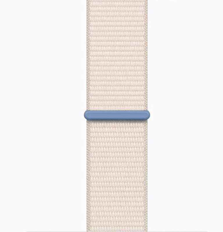 „Crong Nylon“ sportinė apyrankė, skirta „Apple Watch“ 38/40/41/42 mm (žvaigždžių šviesa)