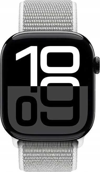 Crong Nylon - Sport Band for Apple Watch 44/45/46/49 mm (Sidabrinis Pilkas)