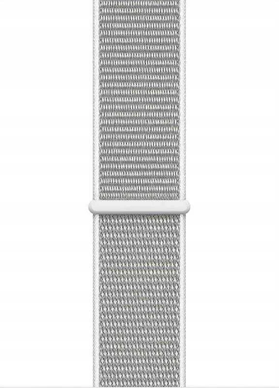 Crong Nylon - Sport Band for Apple Watch 44/45/46/49 mm (Sidabrinis Pilkas)