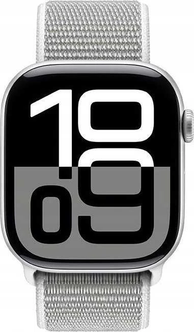 Crong Nylon - Sport Band for Apple Watch 38/40/41/42 mm (Sidabrinis Pilkas)