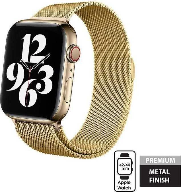 Išmaniojo laikrodžio Apple Watch metalinis dirželis, Auksinės spalvos, 42/44mm