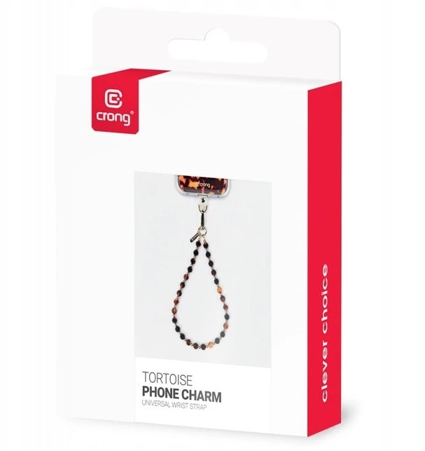 Crong Phone Charm - Lanyard phone strap (Tortoise)