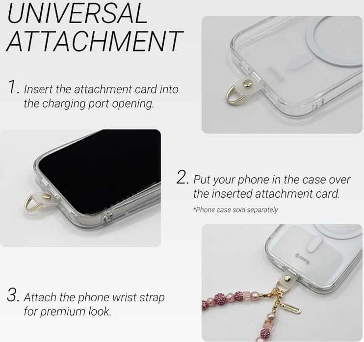 Crong Phone Crossbody - virvelė telefonui Midnight Link
