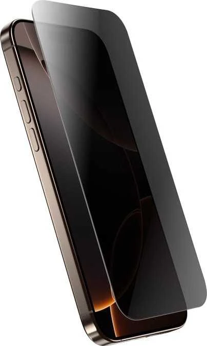 „Crong Privacy 3D Armor Glass“ – grūdintas privatumo stiklas, skirtas „iPhone 16 Pro Max“