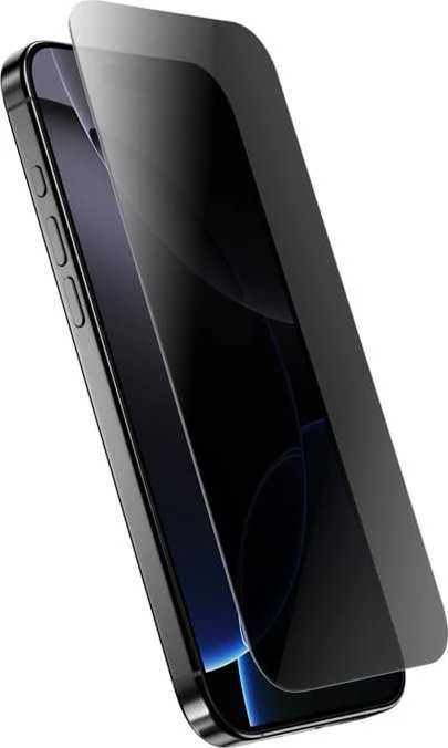 „Crong Privacy 3D Armor Glass“ – grūdintas privatumo stiklas, skirtas „iPhone 14“ / „iPhone 13“ / „iPhone 13 Pro“
