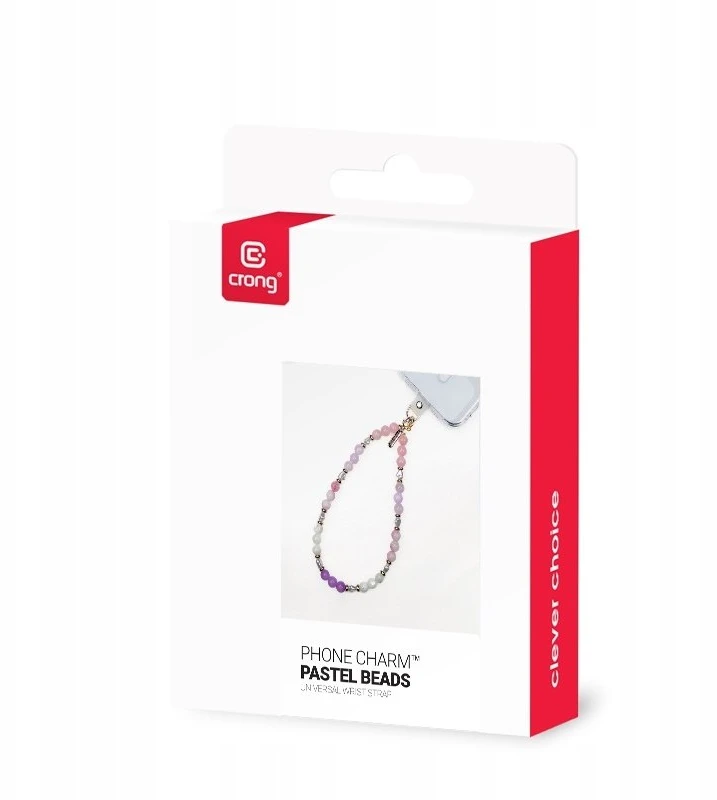 Crong Phone Charm - virvelė telefonui Pastel Beads