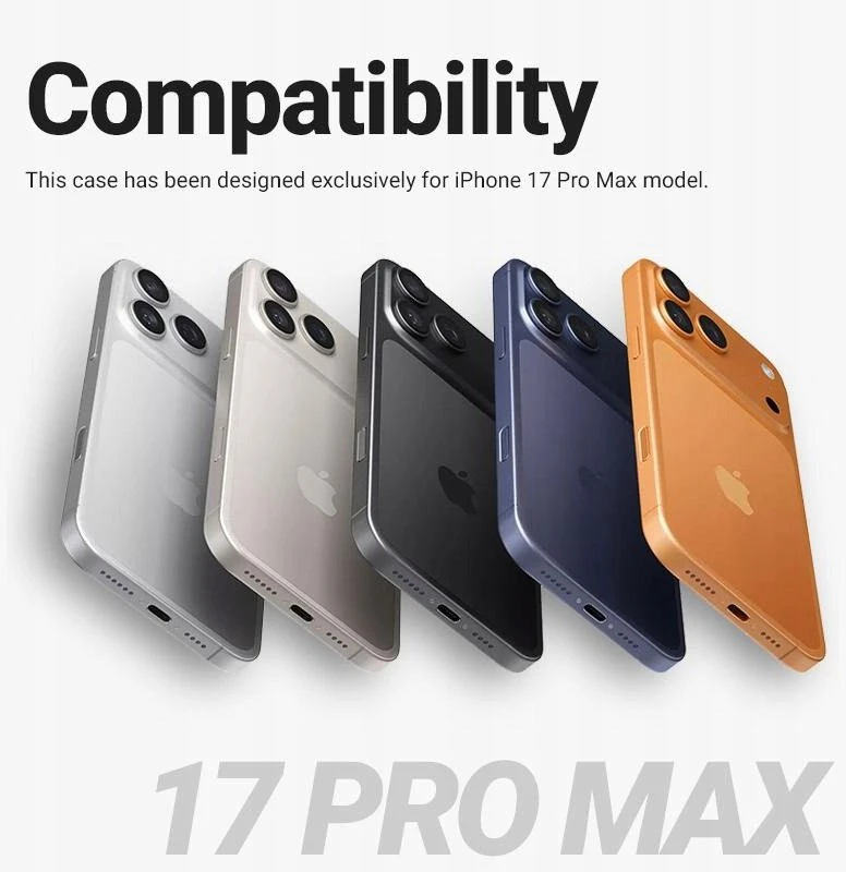 „Crong Color Cover Magnetic“ – dėklas „MagSafe Apple iPhone 17 Pro Max“, akmens smėlio spalvos