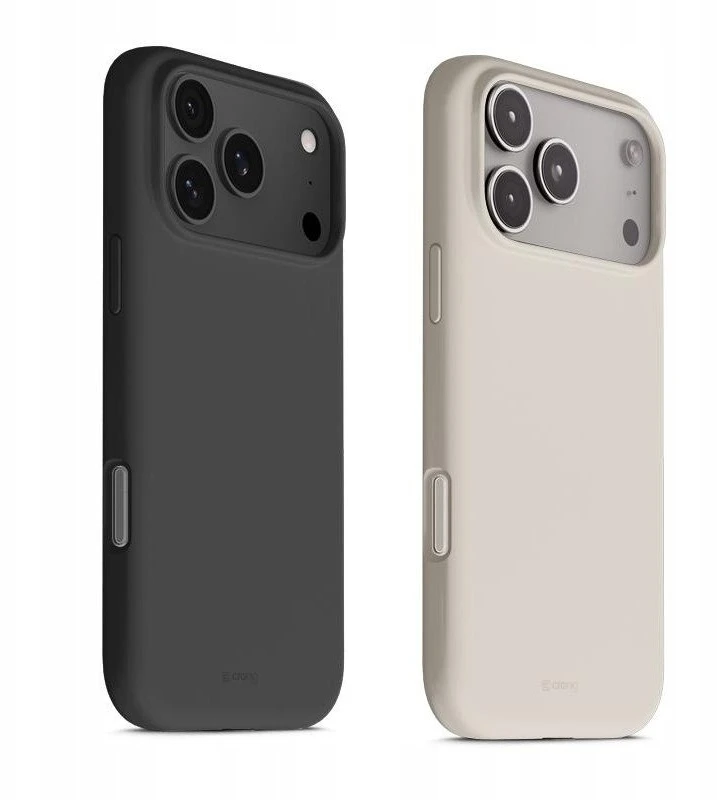 „Crong Color Cover Magnetic“ – dėklas „MagSafe Apple iPhone 17 Pro Max“, akmens smėlio spalvos