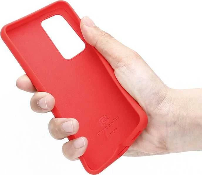 Crong Color Cover - Flexible dėklas skirtas Huawei P40 Raudona