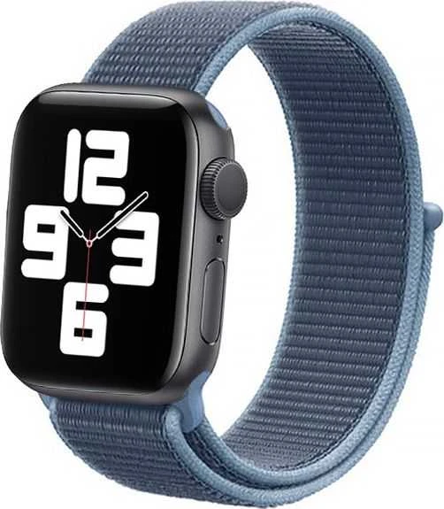 „Crong Nylon“ – sportinis dirželis „Apple Watch 38/40/41/42 mm“ (ocean Mėlyna)