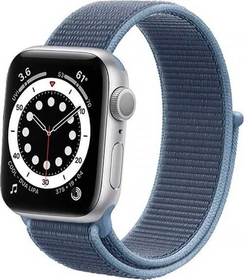 „Crong Nylon“ – sportinis dirželis „Apple Watch 38/40/41/42 mm“ (ocean Mėlyna)