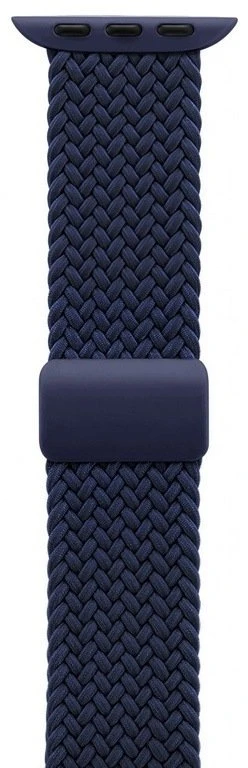 Crong Wave Band – Pintas dirželis Apple Watch 44/45/46/49 mm (tamsiai mėlyna) (CRG44WAV2NBL)