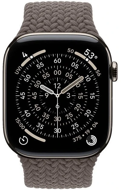 Crong Wave Band – Pintas dirželis Apple Watch 44/45/46/49 mm (ruda) (CRG44WAV2BRW)