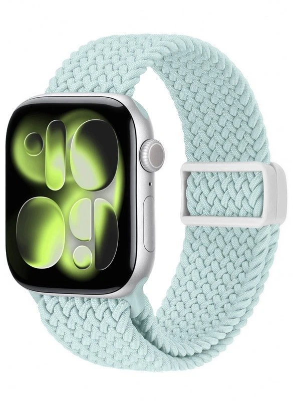 „Crong Wave Band“ – pintas dirželis „Apple Watch“ 38/40/41/42 mm (mėtų) (CRG40WAV2MNT)