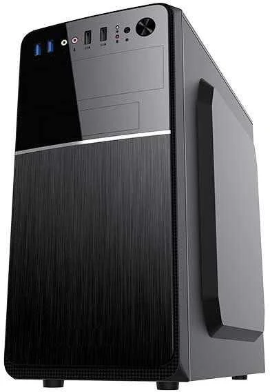 Vein X „VeinX“ dėklas „Chant CH25M Micro Tower“, be maitinimo šaltinio, 1x USB-C, 2x USB3.0, 1x USB2.0, juodas