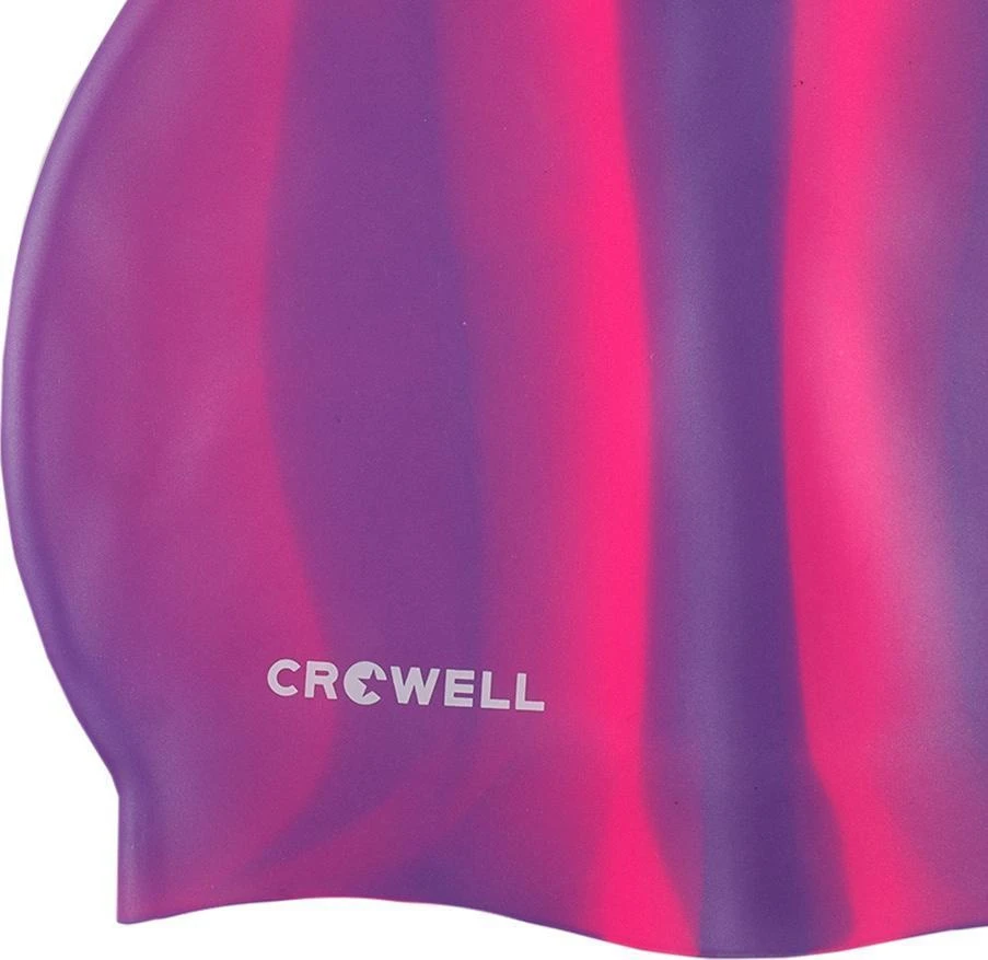 Maudymosi Kepurės Silikonas Crowell Multi Flame Violetinės-Rožinės Spalvos Col.05