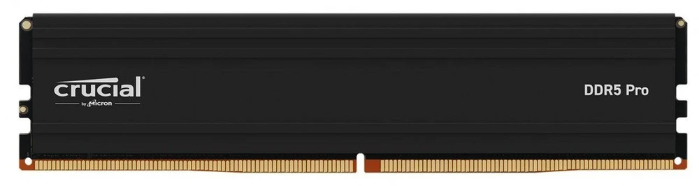 RAM Atmintis Crucial Crucial - DDR5 - Modul - 48 GB - DIMM 288-PIN - 5600 MHz / PC5-44800 - CL46 - 1.1 V - ungepuffert - on-die ECC - Juodas