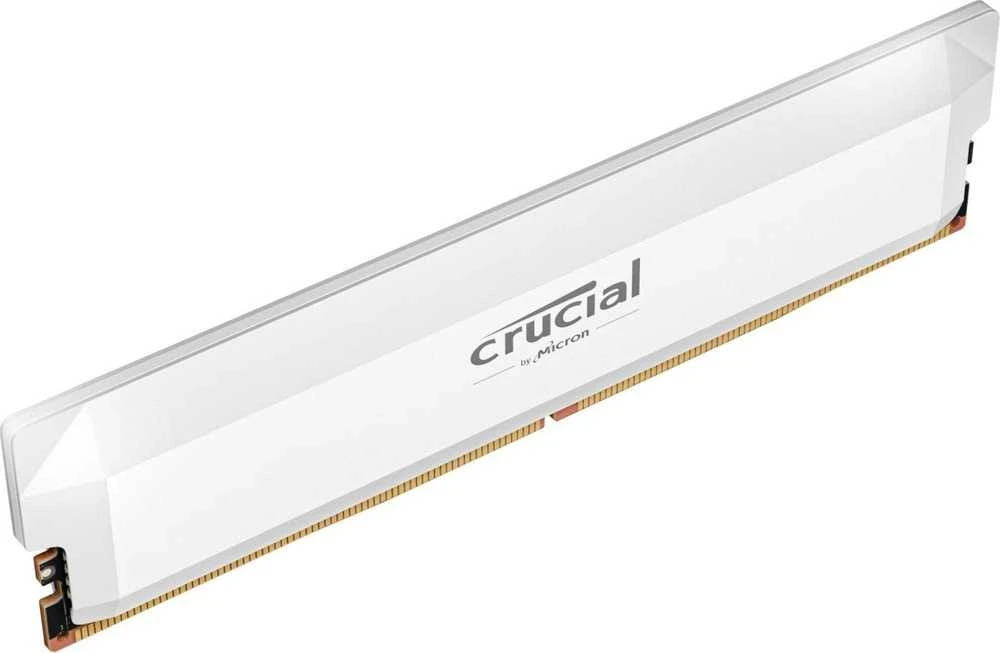 RAM Crucial Pro Overclocking 32GB [2x16GB 6000MHz DDR5 CL36 UDIMM] balta