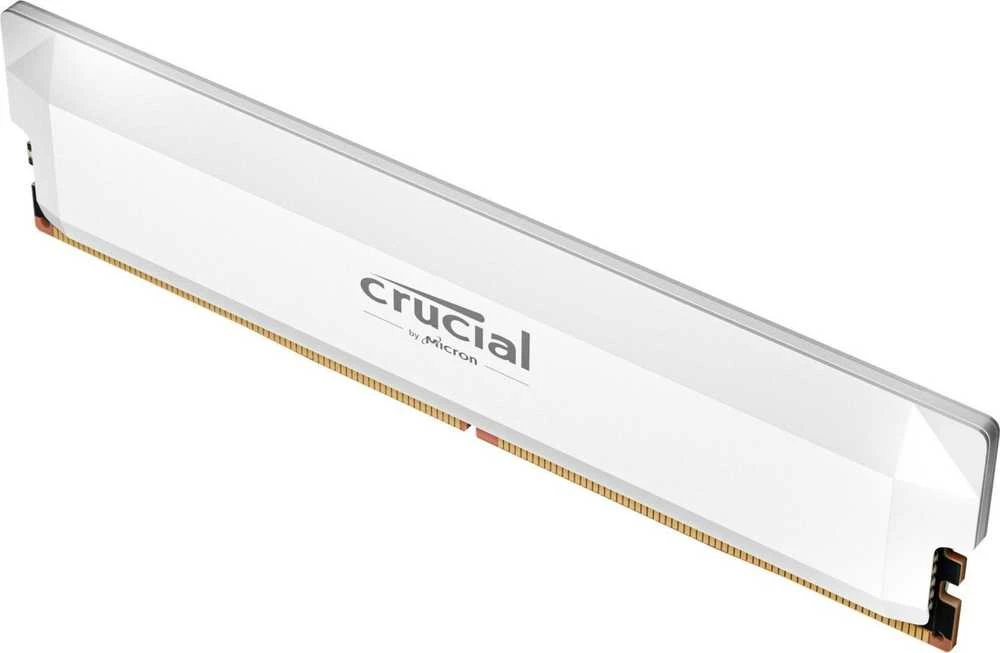 RAM „Crucial Pro Overclocking“ 16 GB [1x16 GB 6000 MHz DDR5 CL36 UDIMM] balta