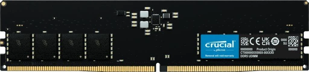 RAM Crucial 8GB DDR5-4800 UDIMM CL40 (16Gbit)