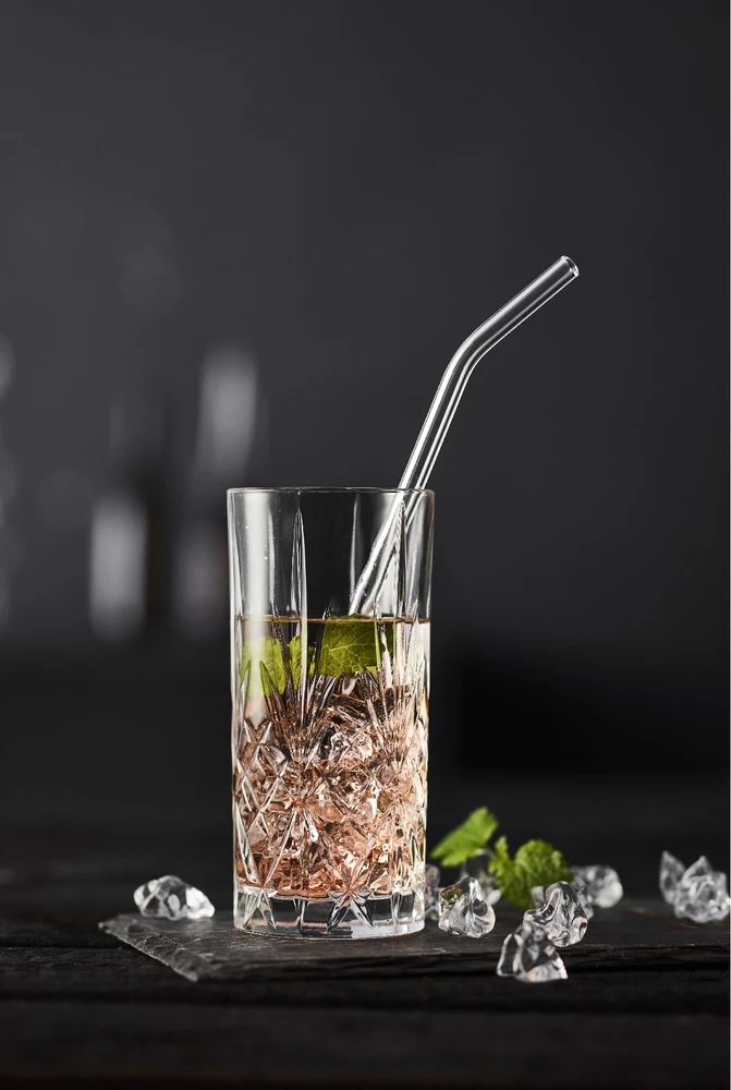 Lyngby Glas - Krištolinė Melodia aukšta taurė - 36 cl - 6 vnt. rinkinys