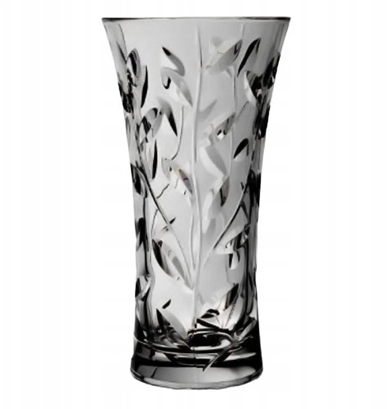 Krištolinė vaza RCR Laurus, 30 cm, skaidri