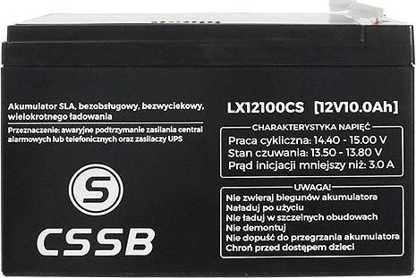 CSSB gelio akumuliatorius CSSB 12V 10Ah