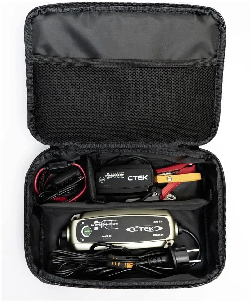 CTEK MXS 3.8 automatinis baterijos įkroviklis 12 V 3.8 A IP65 Power Kit (40765)