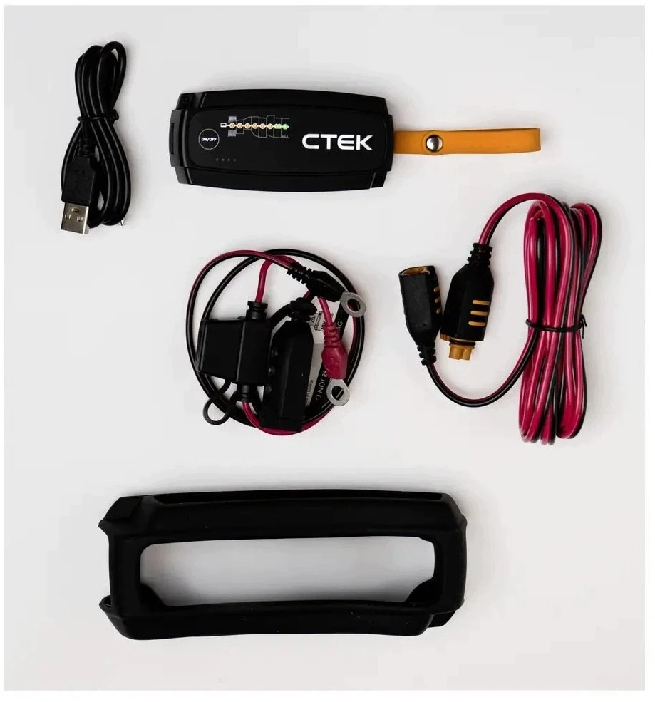 CTEK MXS 3.8 automatinis baterijos įkroviklis 12 V 3.8 A IP65 Power Kit (40765)