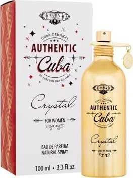 Cuba Authentic Crystal EDP parfumuotas vanduo moterims, 100 ml