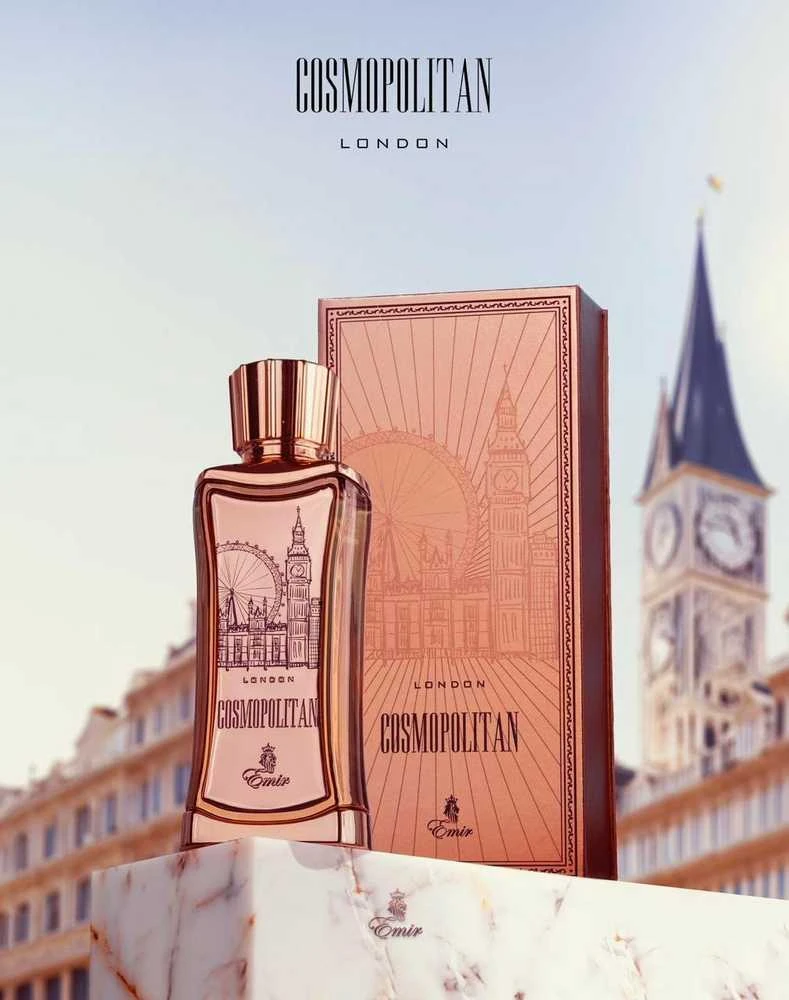 Emir Cosmopolitan London EDP parfumuotas vanduo unisex, 100 ml