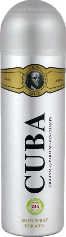 Cuba Gold Dezodorantas, 200 ml