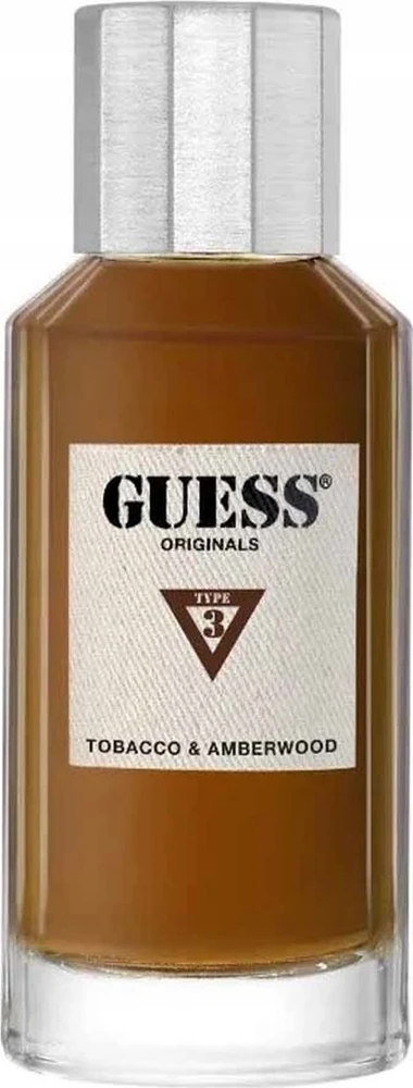 GUESS Originals Tobacco & Amberwood EDP parfumuotas vanduo unisex, 100 ml