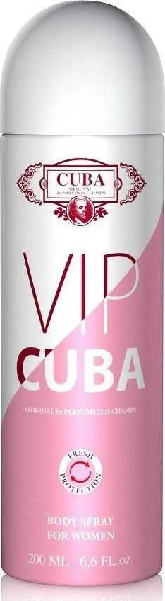 Cuba VIP Dezodorantas moterims, 200 ml