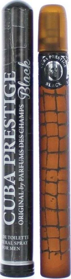 Cuba Prestige Juodas EDT tualetinis vanduo vyrams, 35 ml