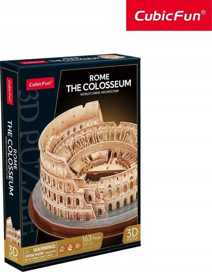 Dėlionė CubicFun 3D Puzzle Rome Colosseum 163el MC279H Cubic Fun