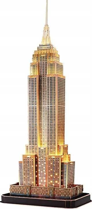 Puzzle CUBIC FUN CUBICFUN 3D dėlionė „Empire State pastatas“ (LED)