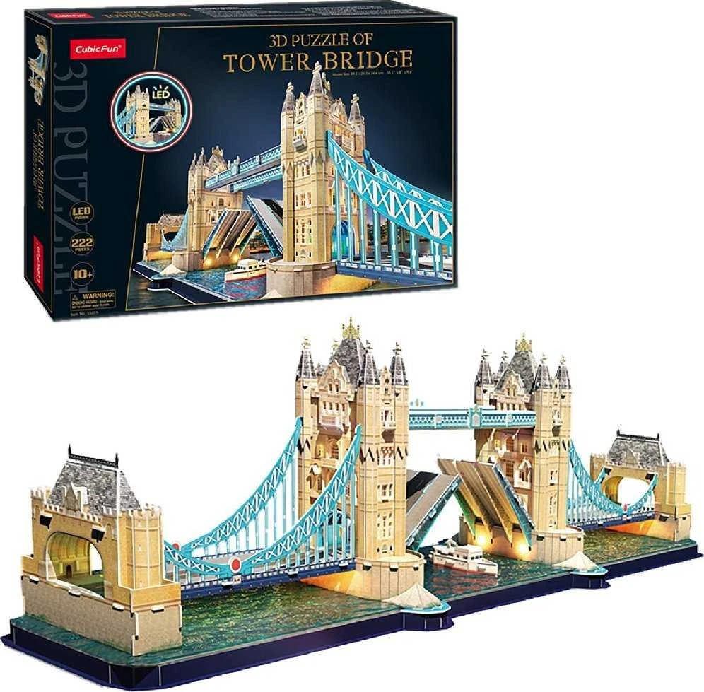 Dėlionė CubicFun 3D galvosūkis – bokšto tiltas