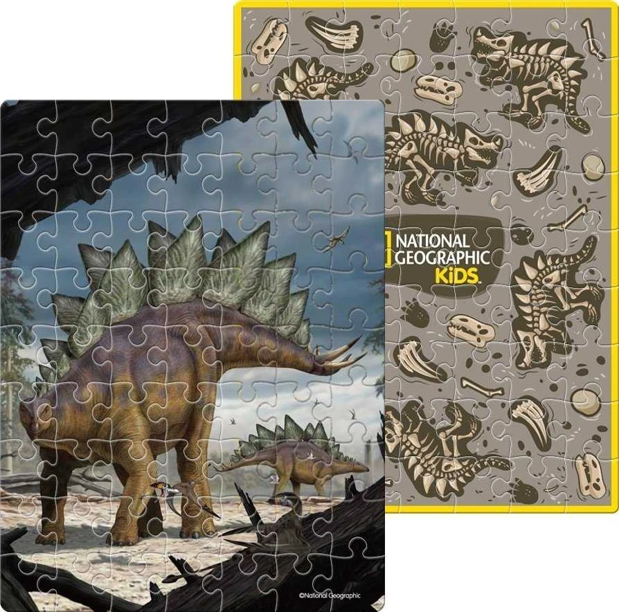 CubicFun Cubic Fun Dėlionė NATIONAL GEOGRAPHIC STEGOZAUR