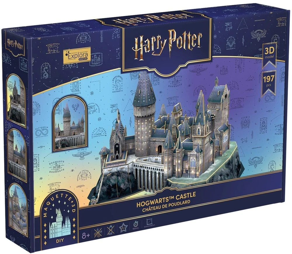 CubicFun 3D dėlionė Harry Potter Hogvartso pilis